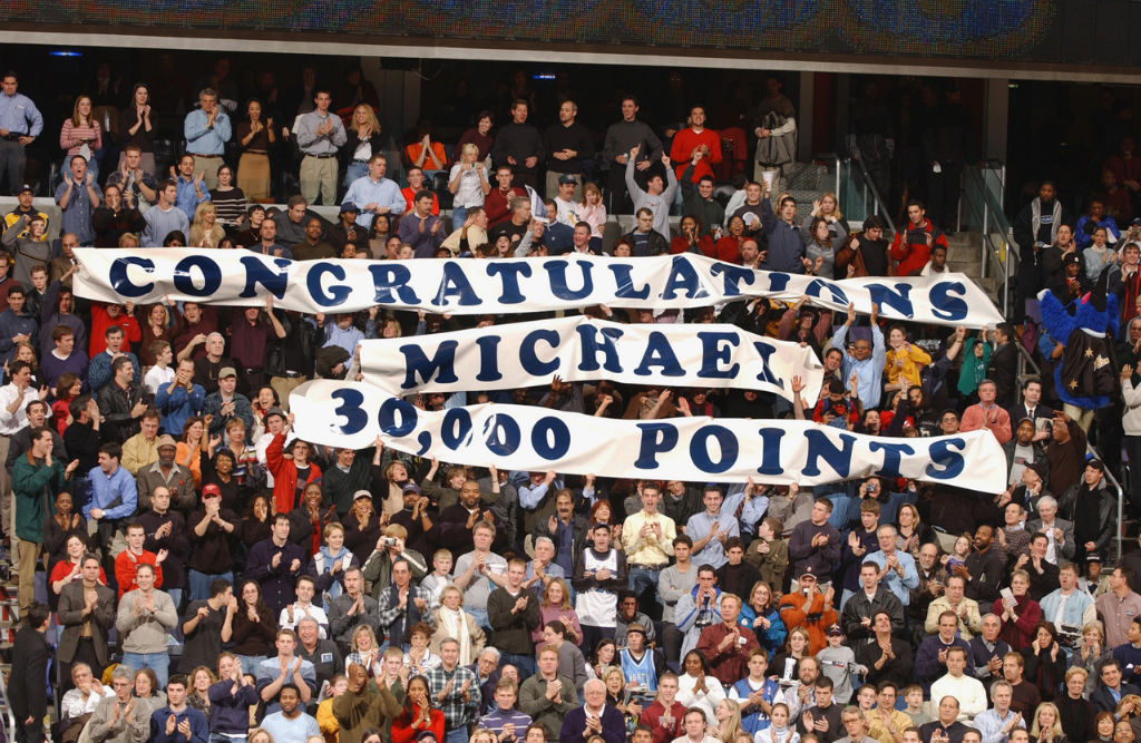 Michael Jordan 30,000 Point Club