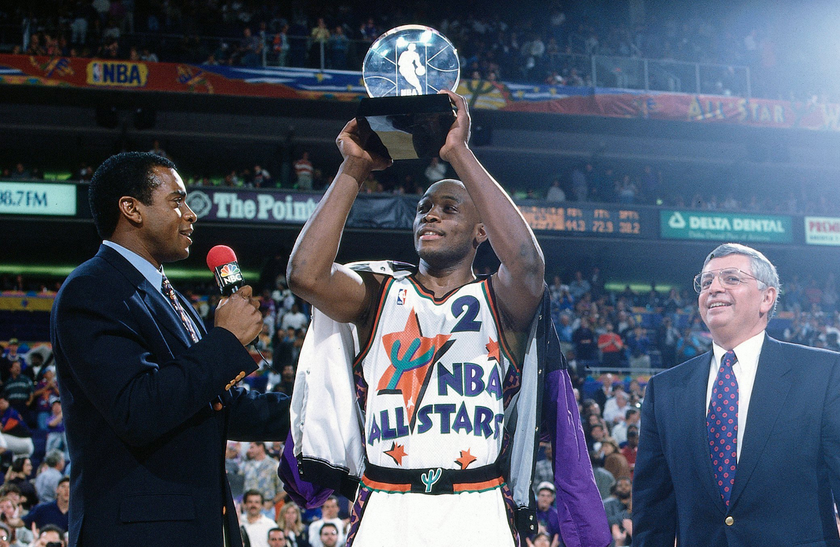 Mitch Richmond is the 1995 NBA All-Star Game MVP