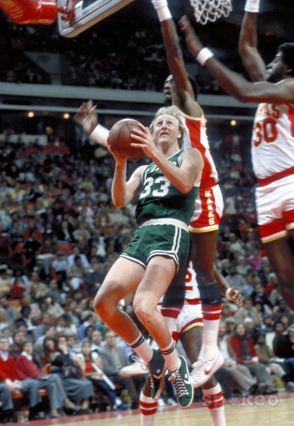 Vintage Larry Bird 33 Boston Celtics Legend Basketball NBA 