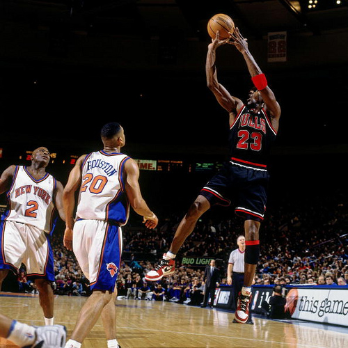 Michael Jordan Wore Air Jordan 1’s for His Final Game at MSG as a Bull
