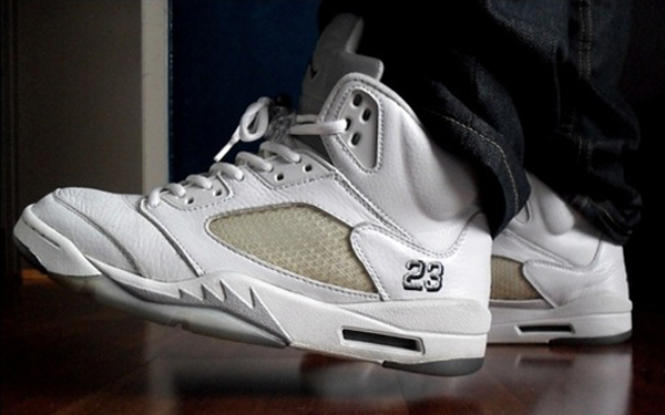 Remembering the 2000 Air Jordan 5 “White Metallic”