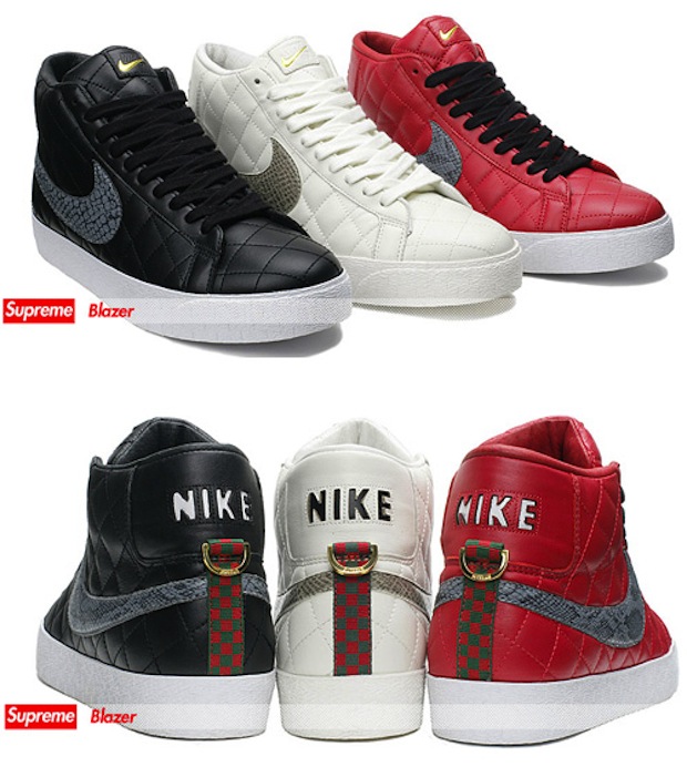 The 2006 Supreme x Nike SB Blazer Pack