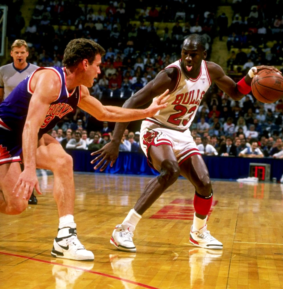 MJ Becomes The 1st Player to Score 50+ in Consecutive Playoff Games