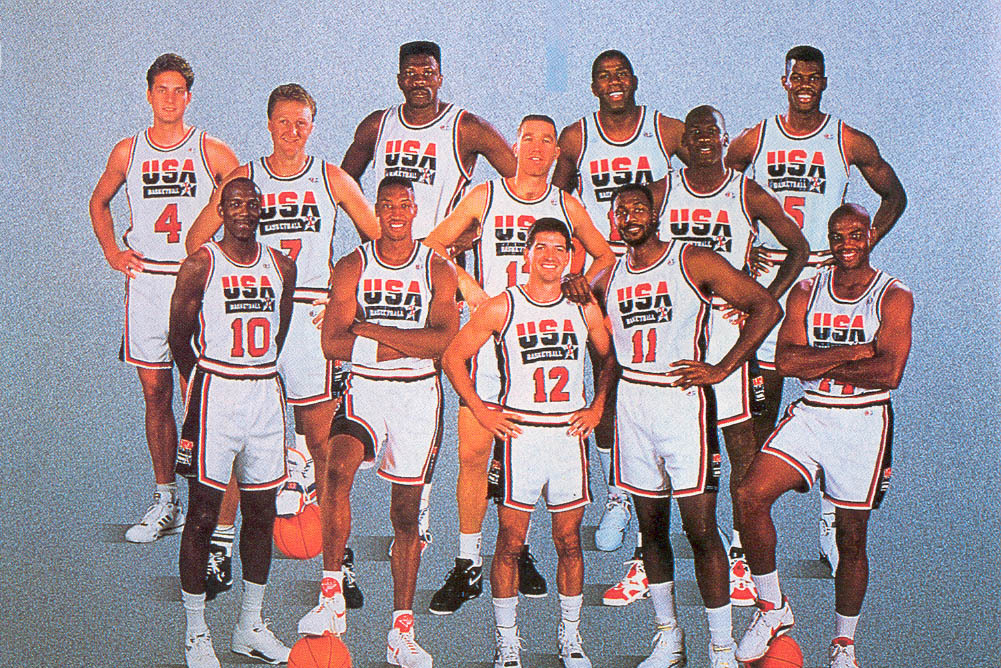 The one. The only. EVER. – 1992 and the Dream Team Wins Gold Over Croatia in the Olympics