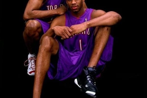 Tracy McGrady wearing the adidas Lithicon