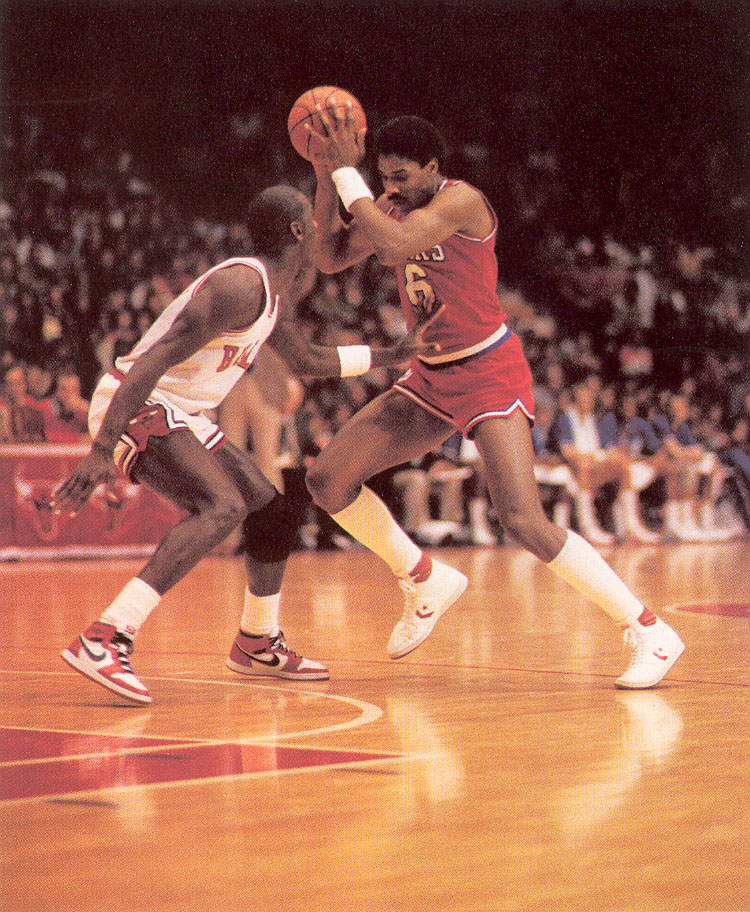 Michael Jordan debuts the Nike Air Jordan for the first time.