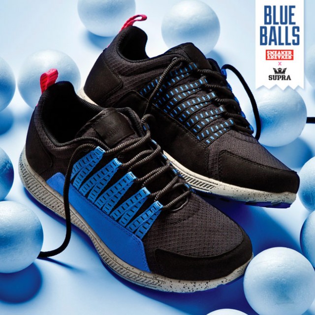 Sneaker Freaker’s and Supra’s “Blue Balls” Collaboration