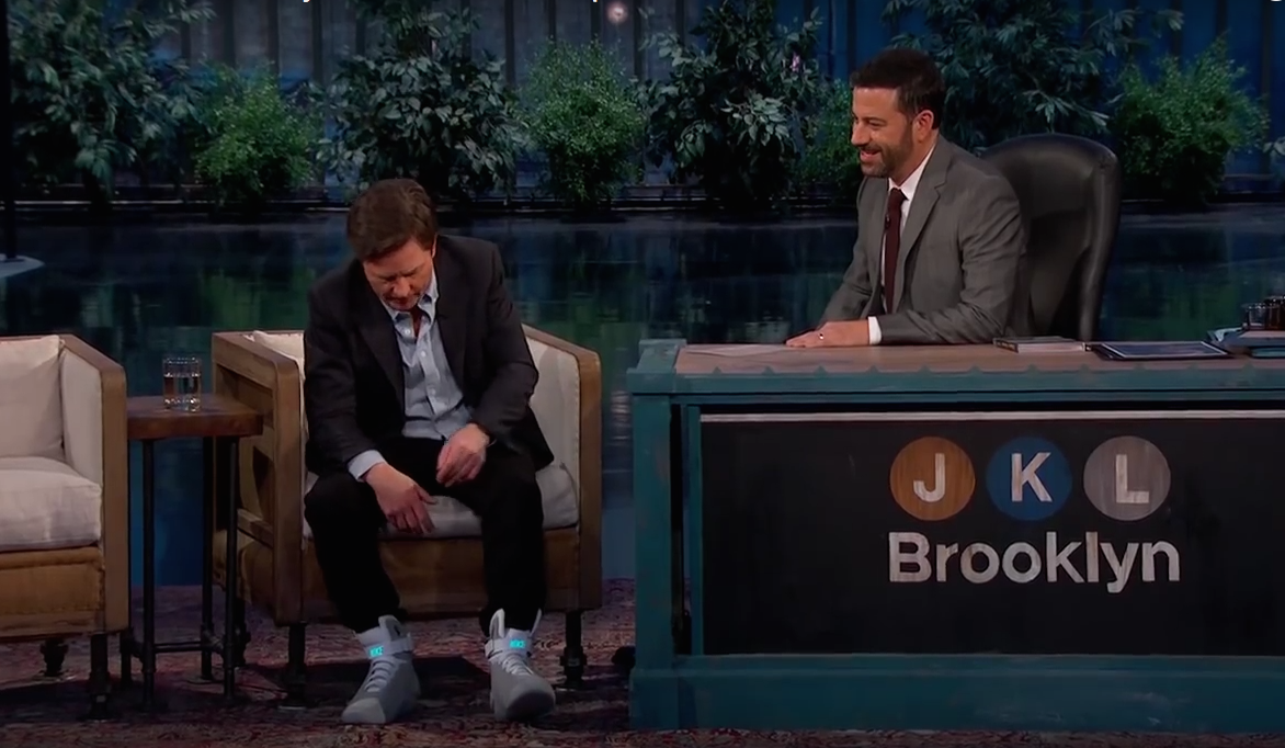 1 Year Ago Michael J. Fox Introduced the First Self-Lacing Nike MAG