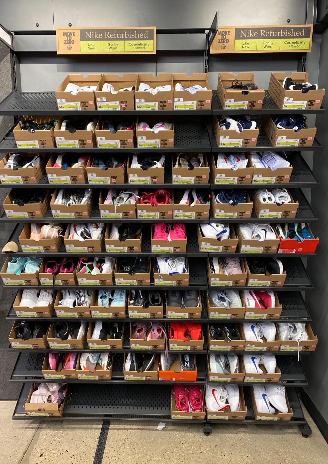 Now That Nike Is Selling Refurbished Sneakers At Outlets…