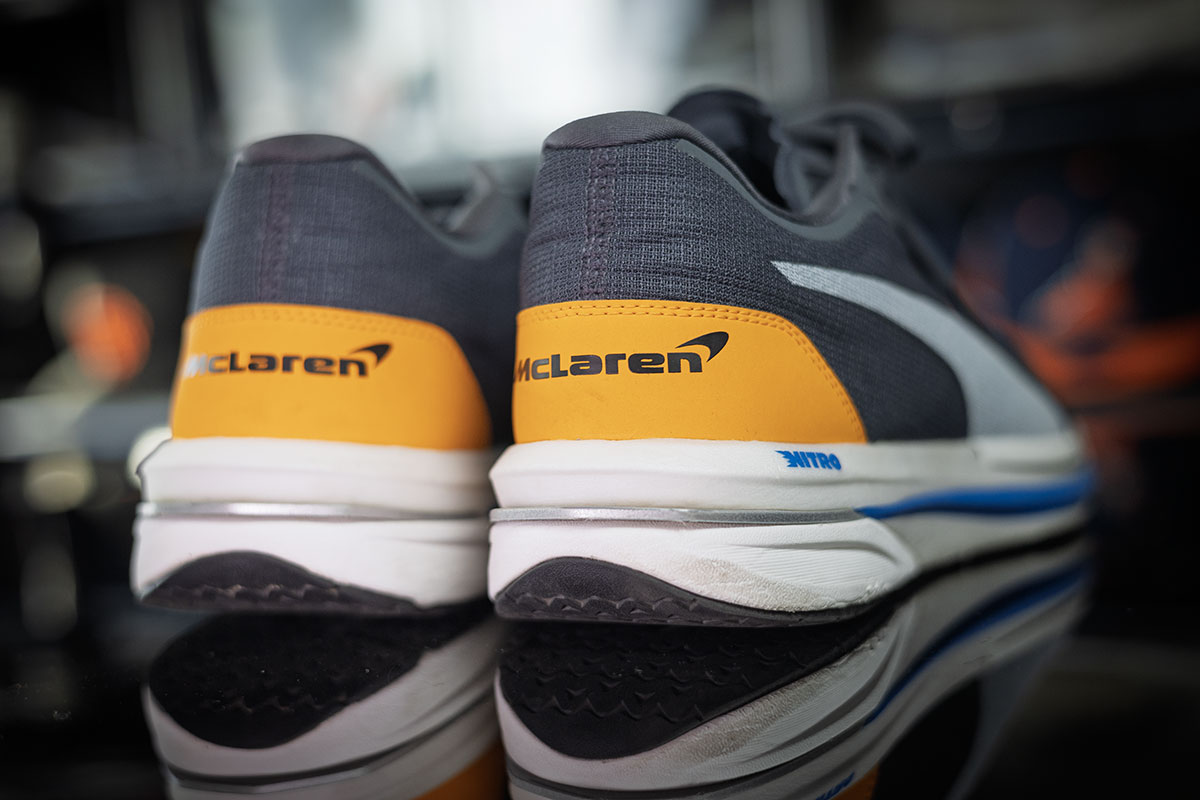 PUMA McLaren Formula 1 team shoes