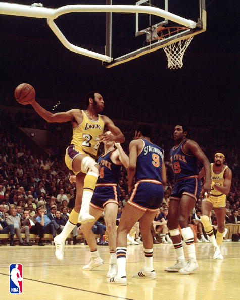 Elgin Baylor Scores 71 for the Lakers