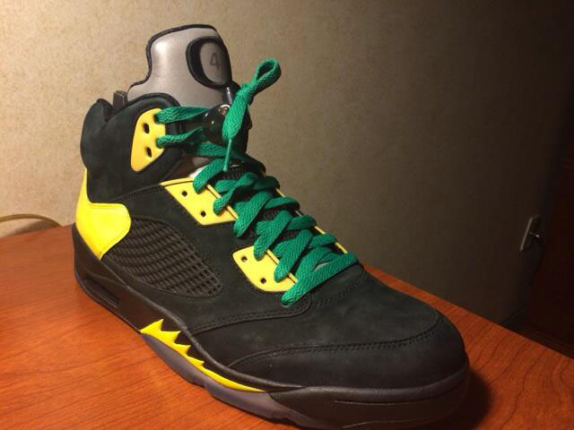 Air Jordan 5 "Oregon" Black