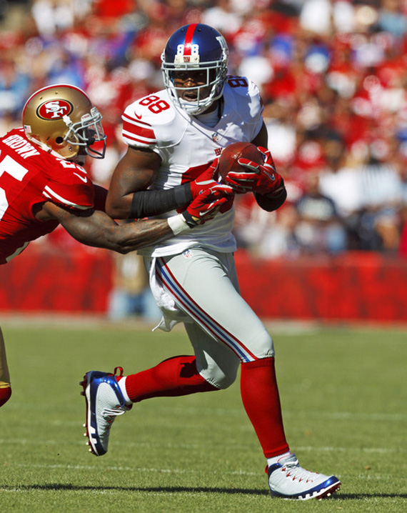 Hakeem Nicks "Giants" Air Jordan 9 PE