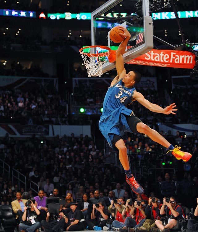 Javale McGee in PEAK Relentless in Dunk Contest
