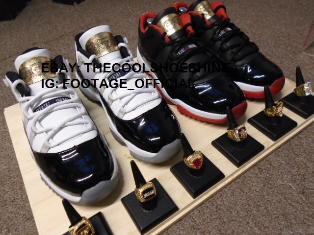 Michael Jordan's 6 Rings Edition Jordan 11s - Sample - Concord - Playoffs