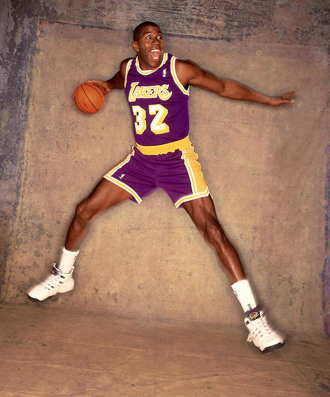 Magic Johnson in Converse MVP Point Forward