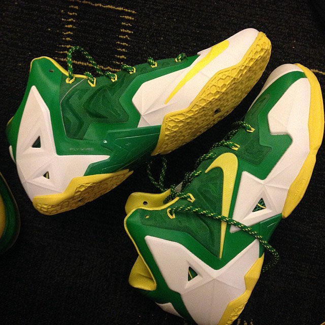 Nike LeBron 11 Oregon - 10 Best Oregon Ducks Sneakers of All Time