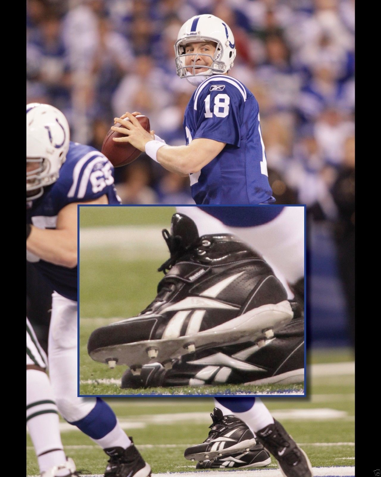 Peyton Manning’s Super Bowl Cleats