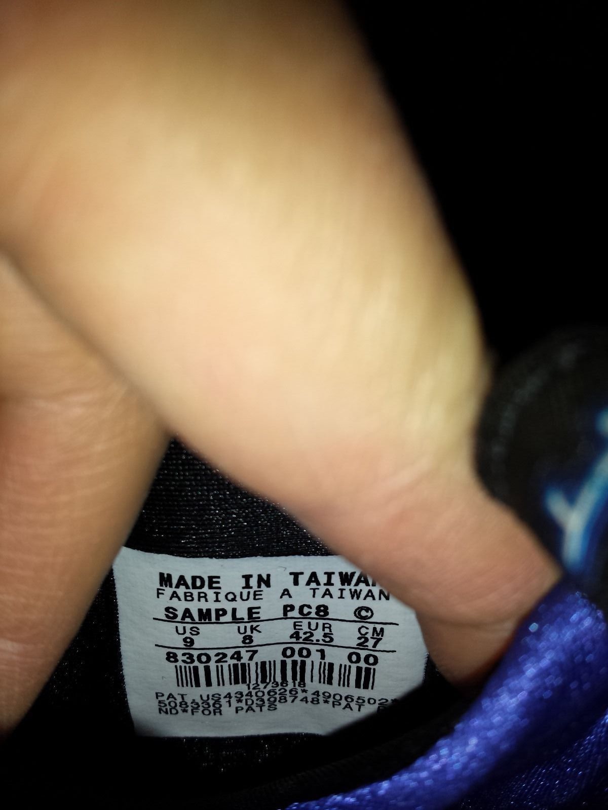 Sample Kevin Garnett Nike Flightposite III PE