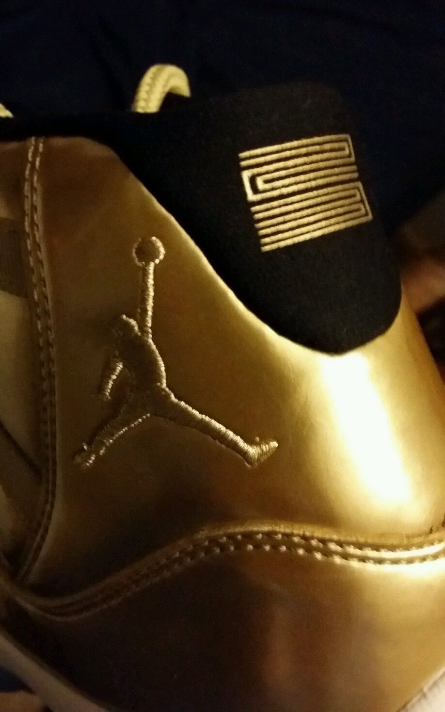 Usher's All Gold Jordan 11 For Sale