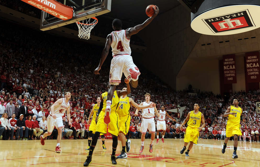 Victor Oladipo adidas Crazy Light - 2015 Slam Dunk Contest Preview - Photo courtesy of Herald Times