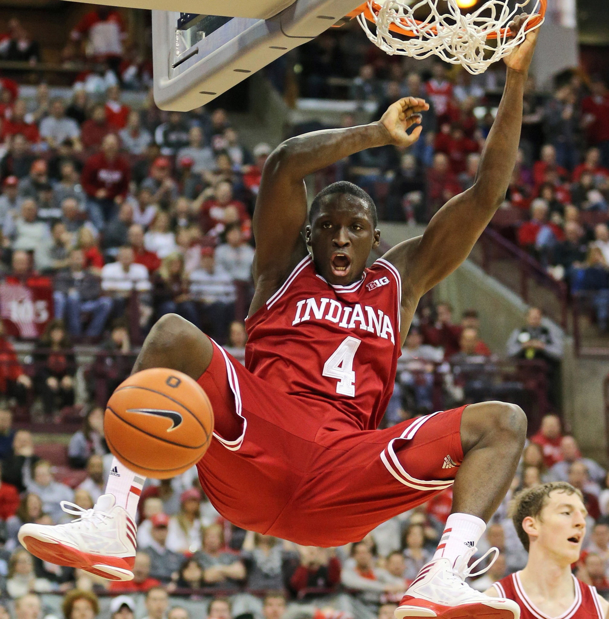 Victor Oladipo adidas Crazy Light - 2015 Slam Dunk Contest Preview - Photo courtesy of Herald Times
