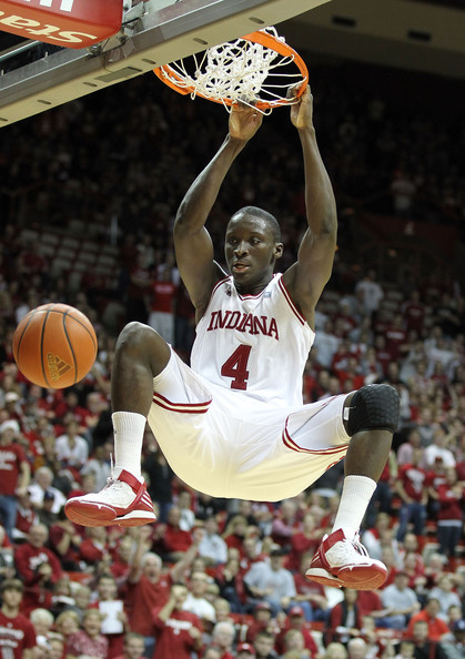 Victor Oladipo adidas Rose 2 Indiana PE - 2015 Slam Dunk Contest Preview - Photo courtesy of Zimbio