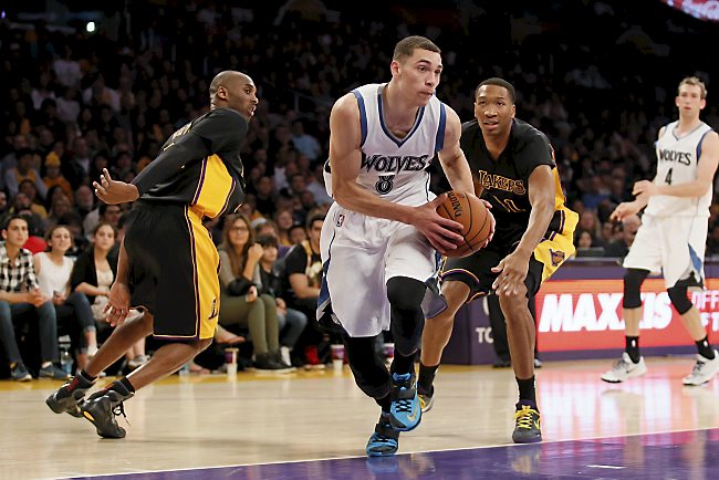 Zach LaVine wearing the Nike KD 7 -  Photo courtesy of AP Photo/Danny Moloshok