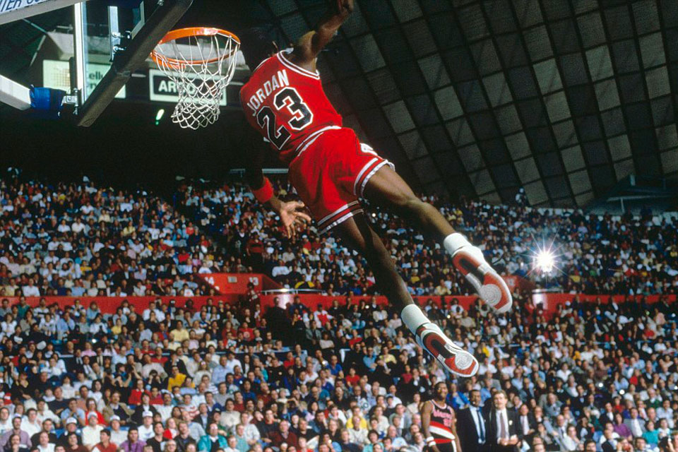 Gift of Flight – Michael Jordan and the 1987 NBA Slam Dunk Contest