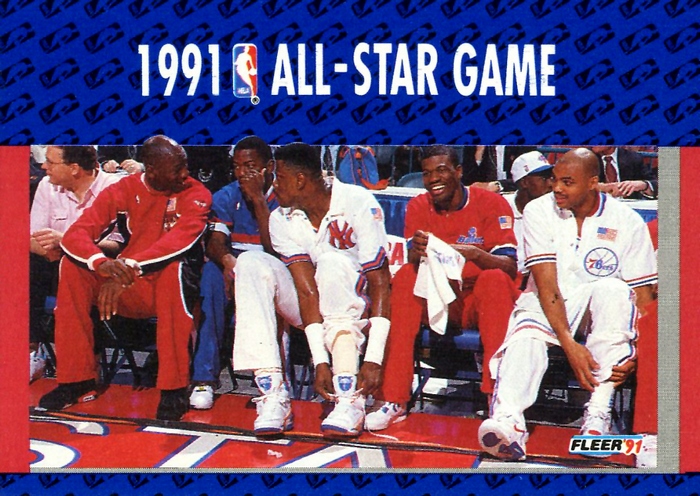 1991 All Star Game Fleer Card