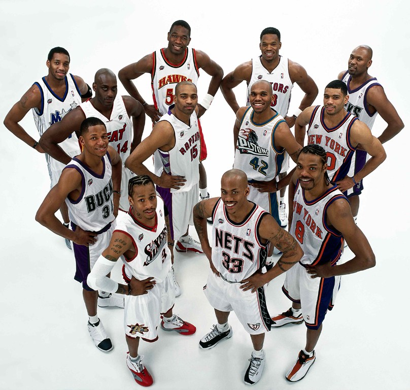 2001 NBA "East" All-Star Team