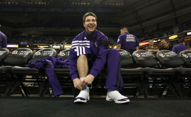 Jimmer Fredette in Spalding Slash