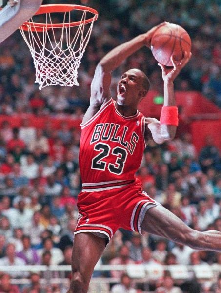 Michael Jordan 1987 Dunk Contest