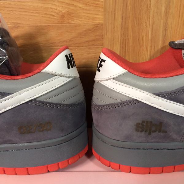 Nike SB Dunk Low Pro "Pigeon" Lasered via shoezeum