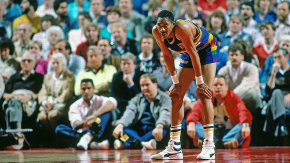 Alex English’s Jersey Is Raised A Mile High