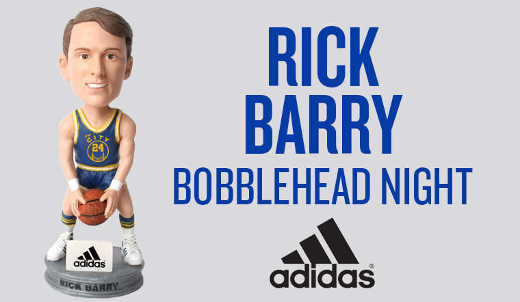 Rick Barry adidas Bobblehead Night