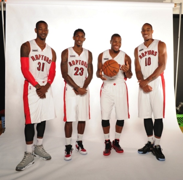 Toronto Raptors Media Day Kicks