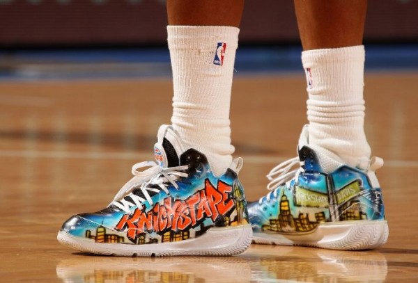 Baron Davis in Li-Ning BD Doom "Knickstape" Custom