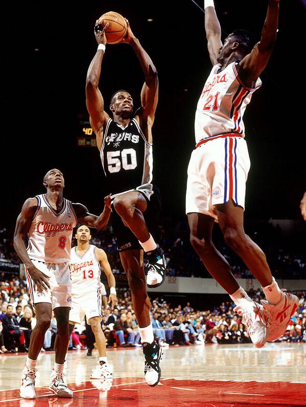 David Robinson Scores 71, Wins NBA Scoring Title
