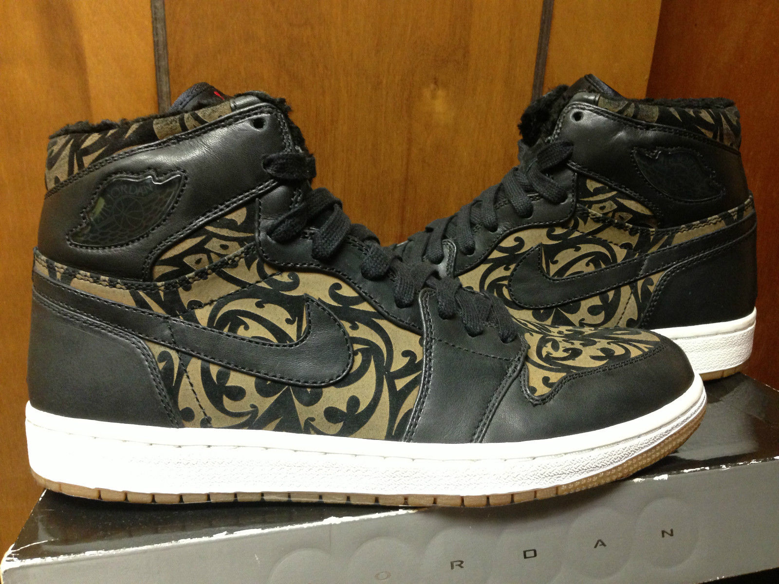Velour Lined Jordan 1 Laser Samples