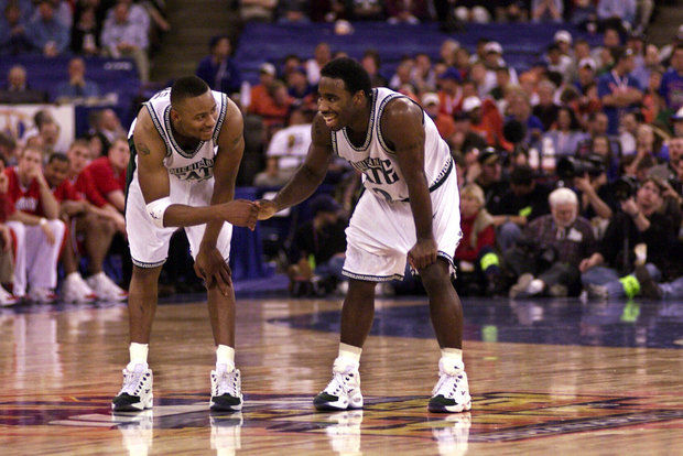 Mateen Cleaves Morris Peterson in Reebok Question "Michigan State"