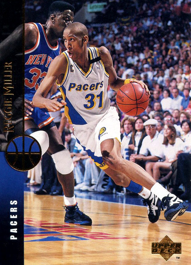 Reggie Miller in Nike Air Prevail
