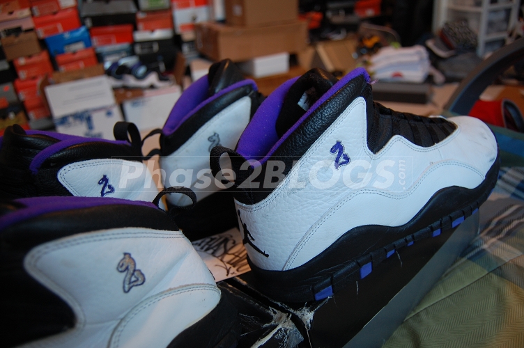 Air Jordan 10 P.E.'s Photo via Phase2