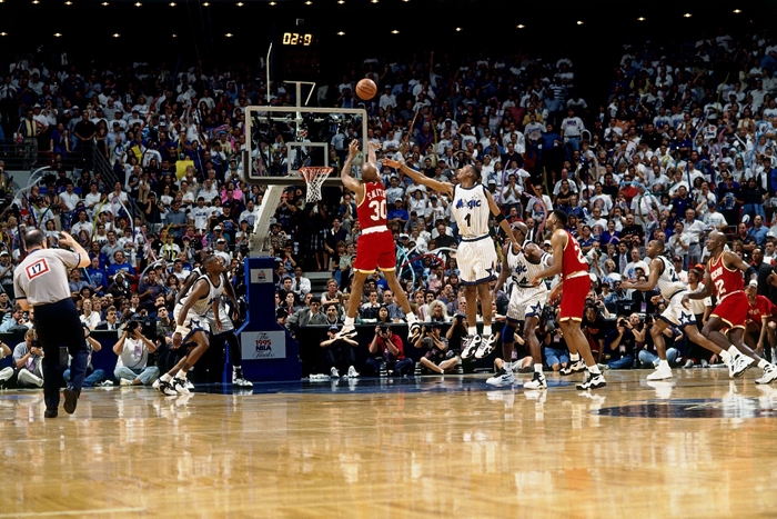 Kenny Smith Sets a New NBA Finals 3-Pointer Record