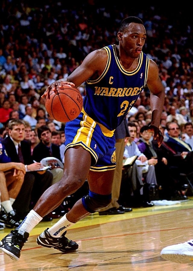 Mitch Richmond in adidas Torsion Artillery