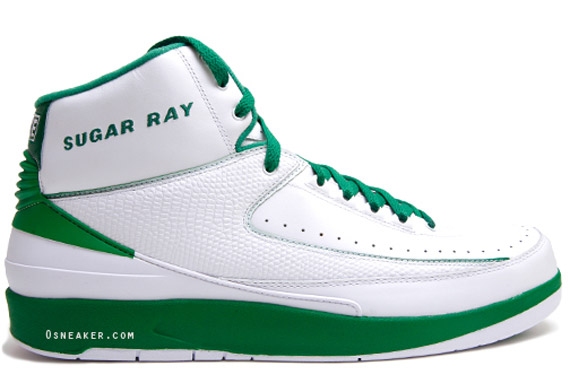 Ray Allen Jordan PEs: Air Jordan 2 Boston Celtics Home Player Exclusive