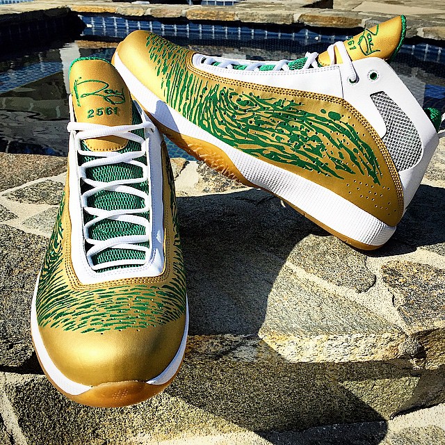 Ray Allen Jordan PEs: Air Jordan 2011 Boston Celtics Player Exclusive
