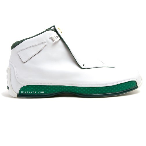 Ray Allen Jordan PEs: Air Jordan 18 Boston Celtics Home Player Exclusive