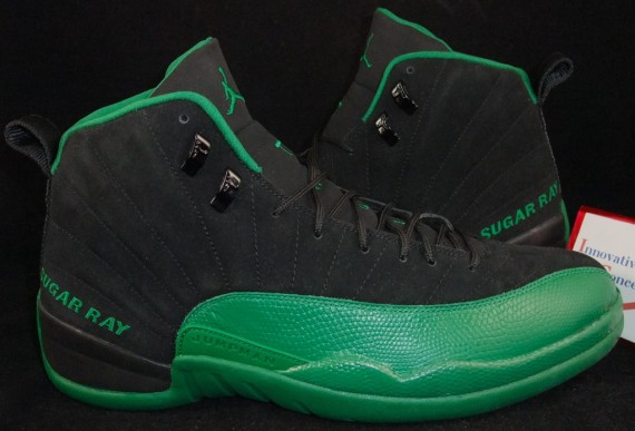 Ray Allen Jordan PEs: Air Jordan 12 Boston Celtics Away Player Exclusive