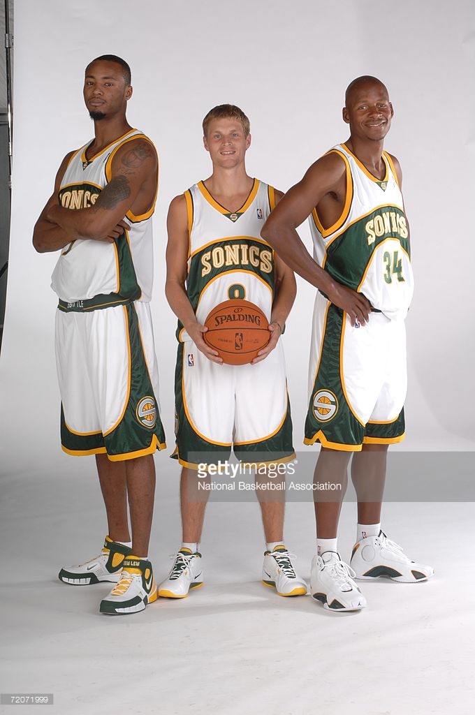 Ray Allen Jordan PEs: Air Jordan 21 Seattle Sonics Player Exclusive
